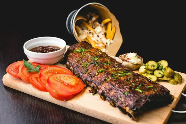 Bife Ancho Grelhado na Frigideira: prato pronto