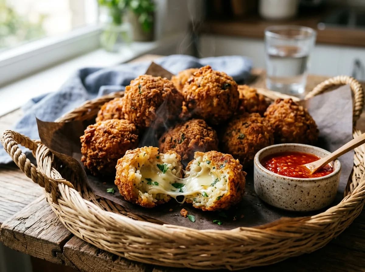 Bolinho de Arroz Caseiro Crocante: A Receita Perfeita sem Desmanchar: foto do prato pronto