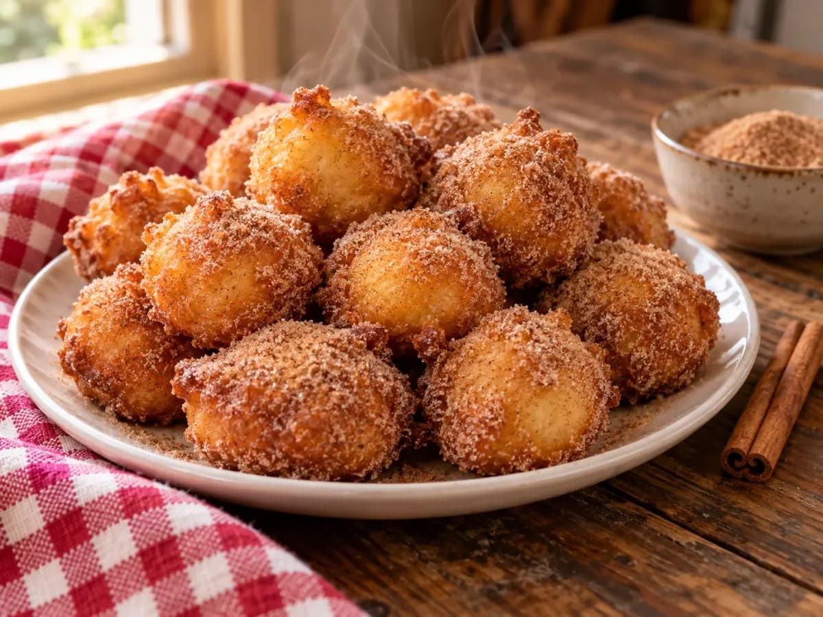 Bolinho de Chuva Sem Farinha de Trigo (Zero Glúten e Sequinho): foto do prato pronto