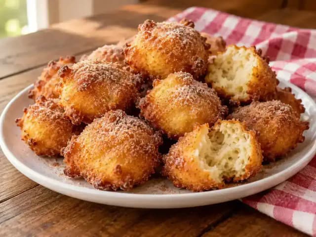 Bolinho de Chuva Sem Farinha de Trigo (Zero Glúten e Sequinho): prato pronto