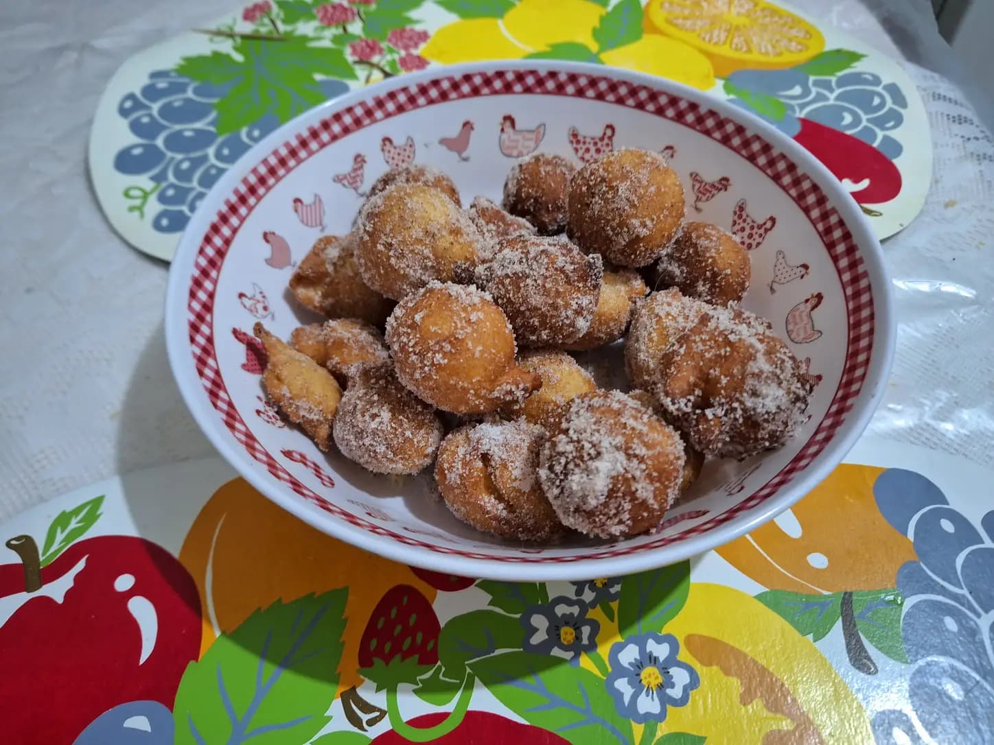 Bolinho de Chuva sem Leite: foto do prato pronto