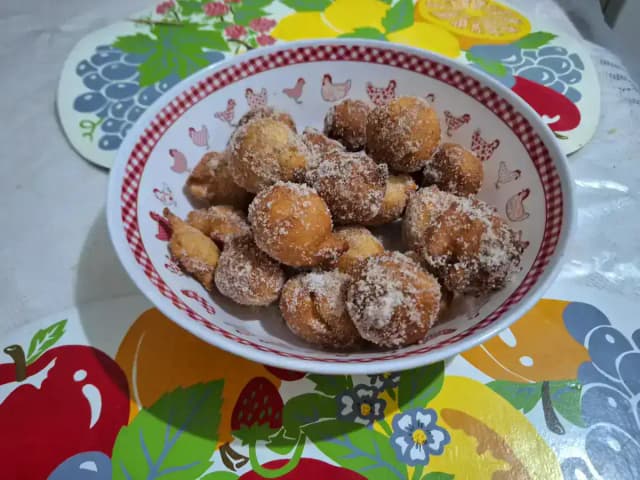 Bolinho de Chuva sem Leite: prato pronto