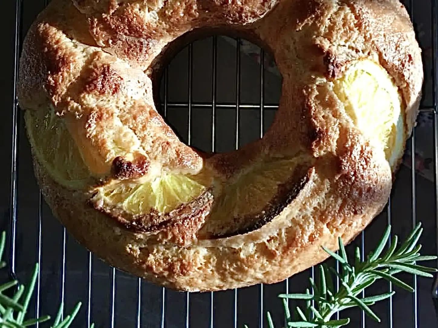 Bolo de Fubá com Laranja de Liquidificador: foto do prato pronto