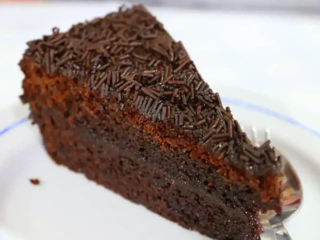 Brigadeiro Gourmet de Chocolate Meio Amargo: prato pronto