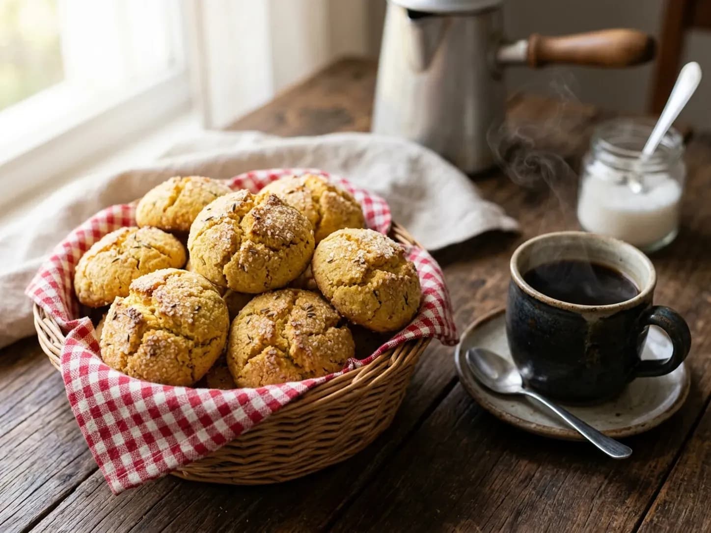 Broa de Fubá com Erva-Doce: Caseira, Fofa e Bem Crocante: foto do prato pronto