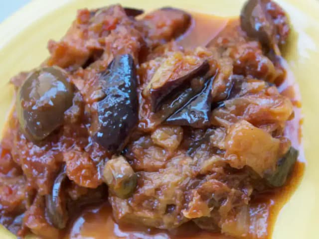 Caponata de Berinjela para 50 Pessoas: Receita de Forno para Festas: prato pronto