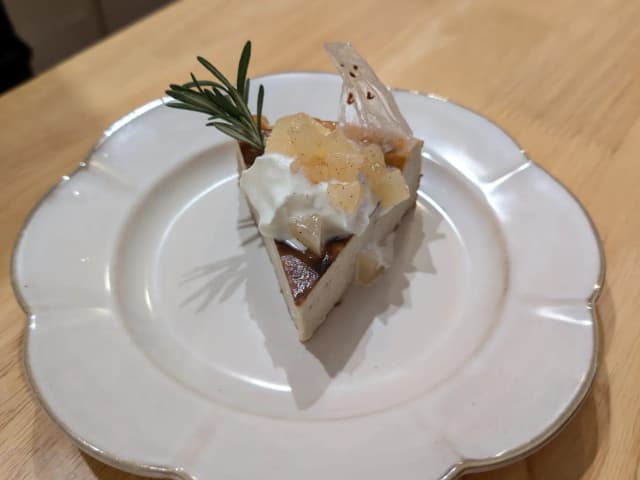 Cheesecake Basco Cremoso: prato pronto