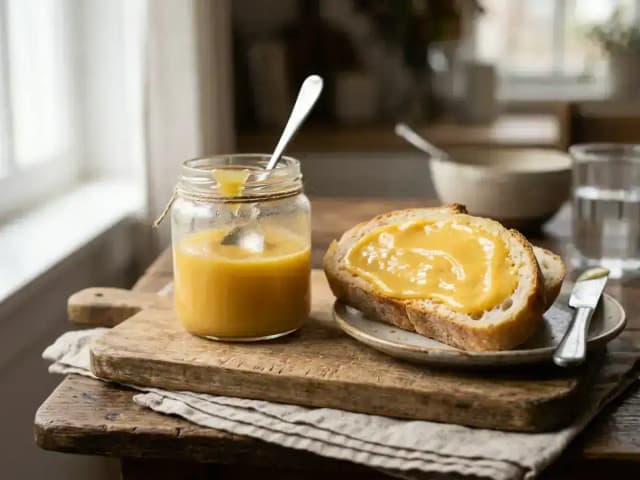 Chimia de Ovo Tradicional Gaúcha: Doce Cremoso para Pão e Torradas: prato pronto
