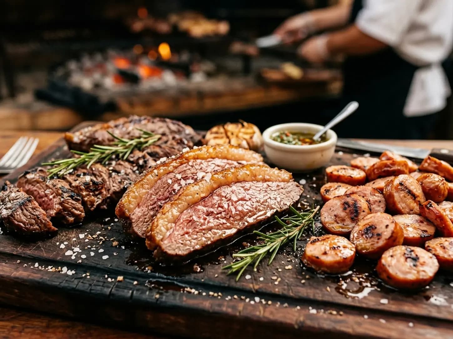 Churrasco para 12 Pessoas: Quantidade Ideal de Carne e Guarnições: foto do prato pronto