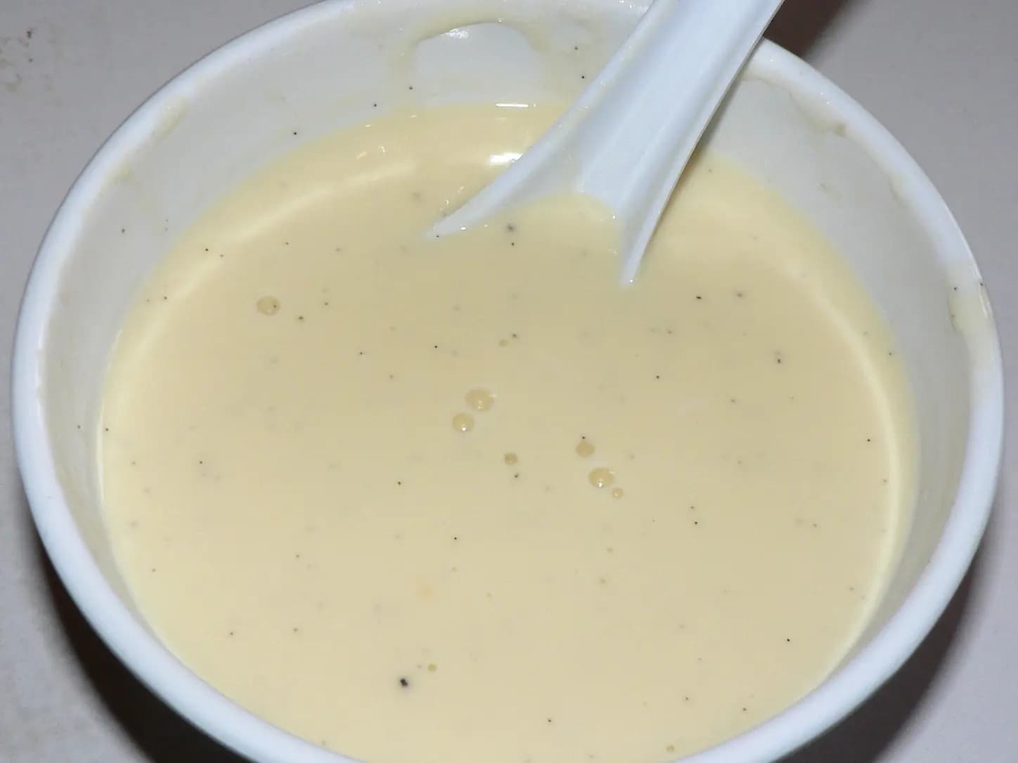 Como Fazer Creme Inglês Tradicional Aveludado sem Talhar: foto do prato pronto