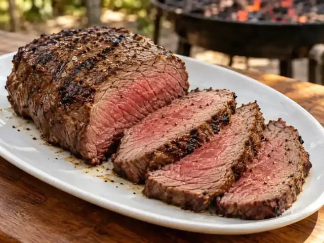 Coxão Mole É Bom para Churrasco? Sim, pois 6 a 7 Min de Cada Lado: prato pronto