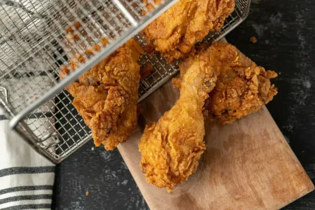 Coxinha de Frango com Massa de Batata Super Crocante: prato pronto