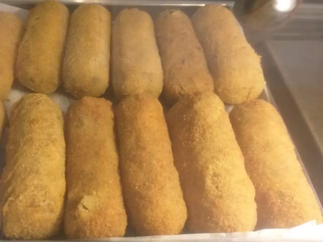 Croquete de Carne Moída Tradicional Crocante: prato pronto
