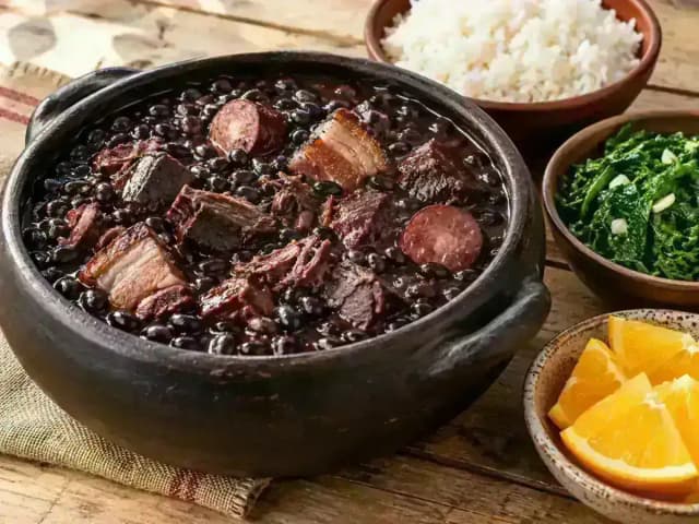 Feijoada para 25 Pessoas: prato pronto