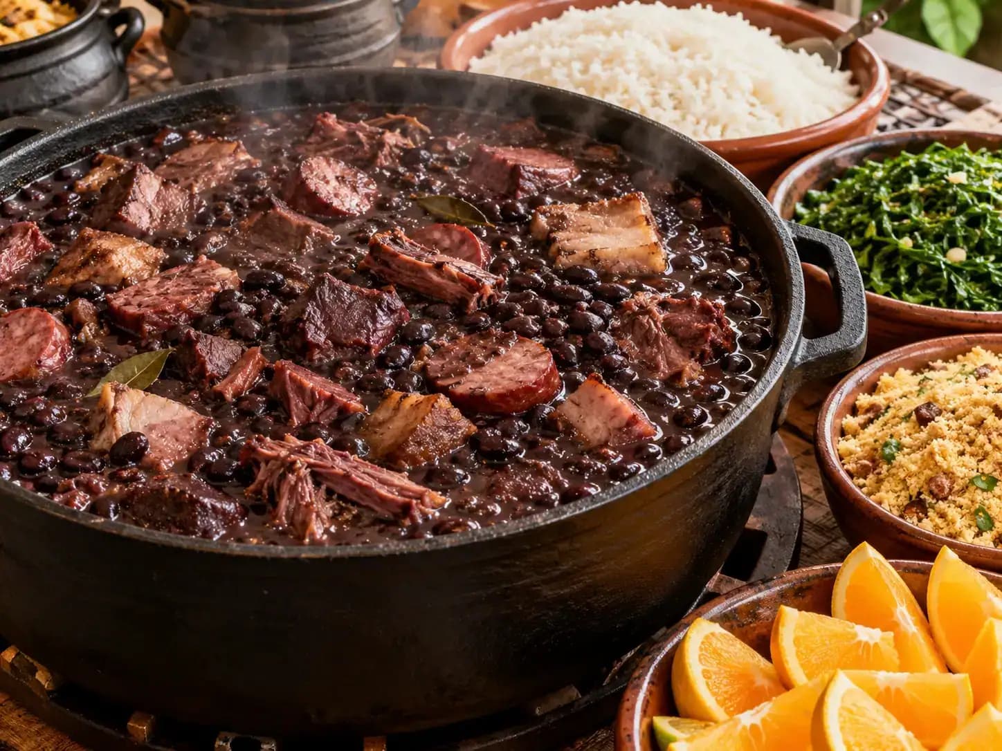 Feijoada para 60 Pessoas: Quantidades de Planejamento: foto do prato pronto