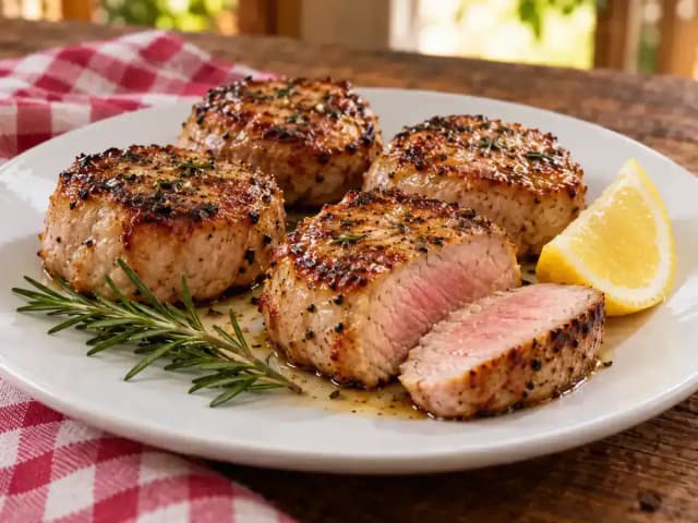 Filé Mignon Suíno Grelhado: prato pronto