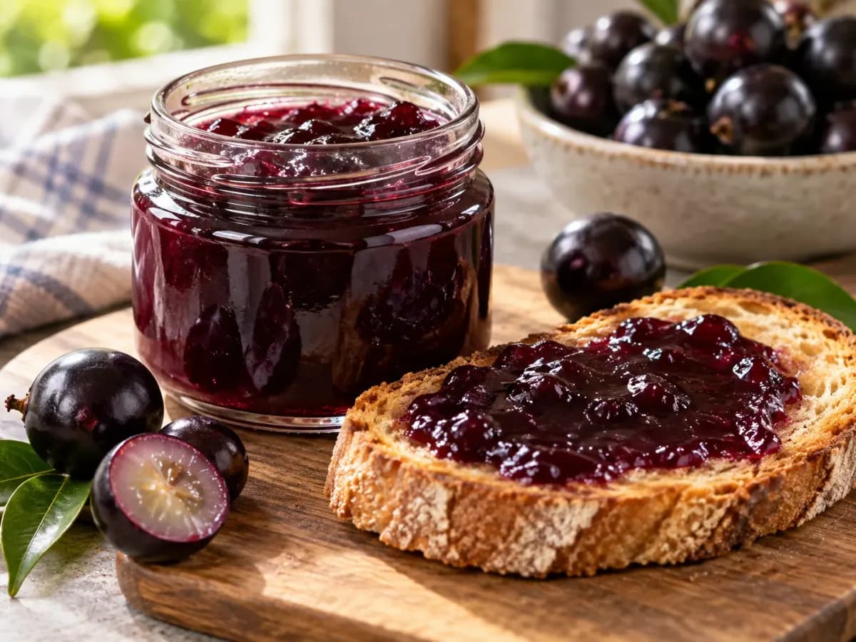 Geleia de Jabuticaba Caseira: foto do prato pronto
