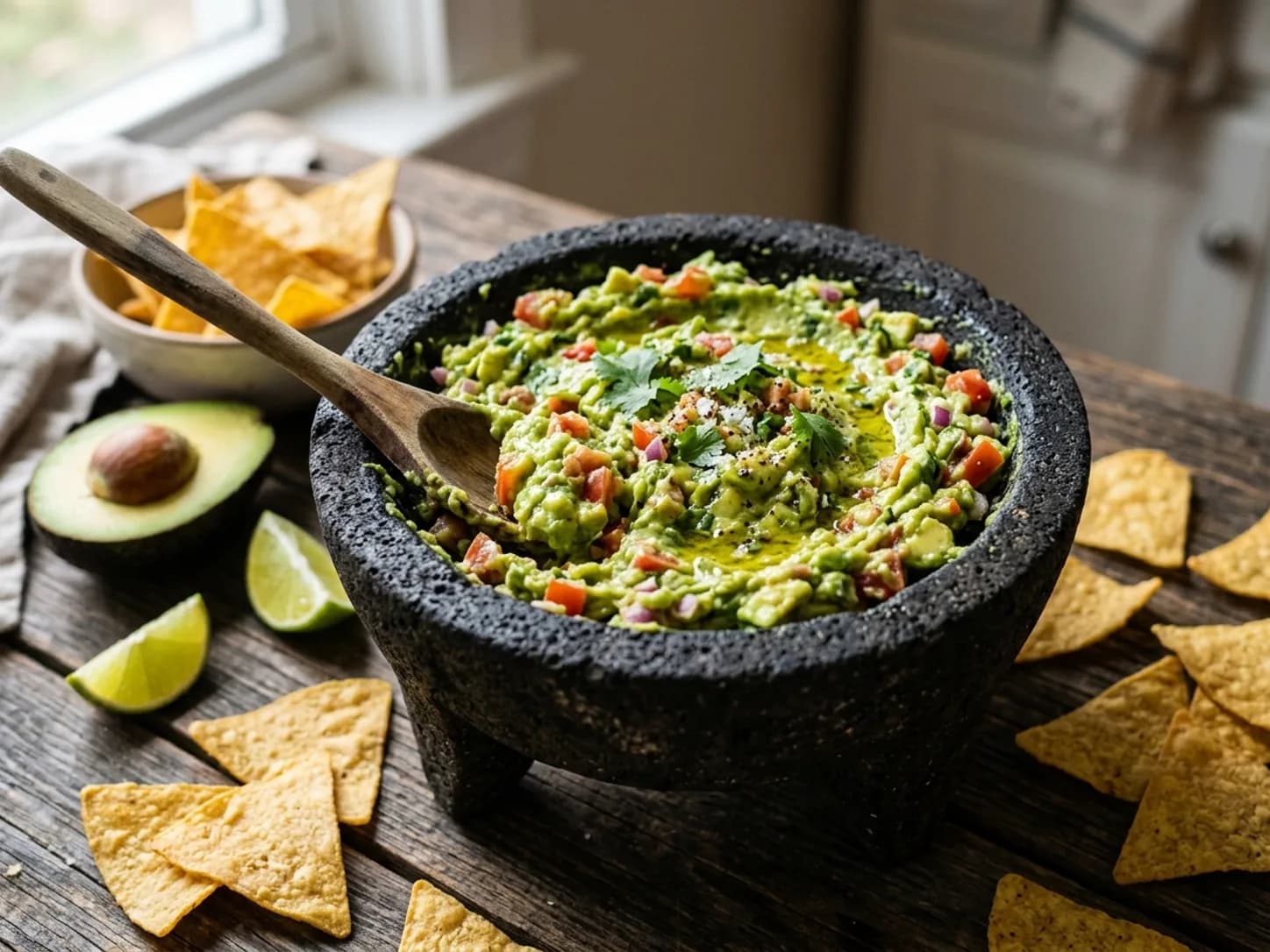 Guacamole Tradicional Fácil e Cremoso em 15 Minutos: foto do prato pronto