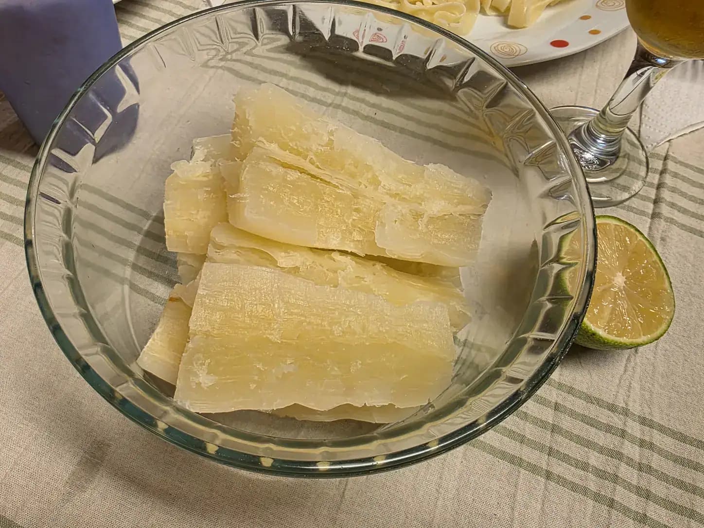 Mandioca Cozida Cremosa: 1 kg Rende 4 Porções em 25 Min: foto do prato pronto