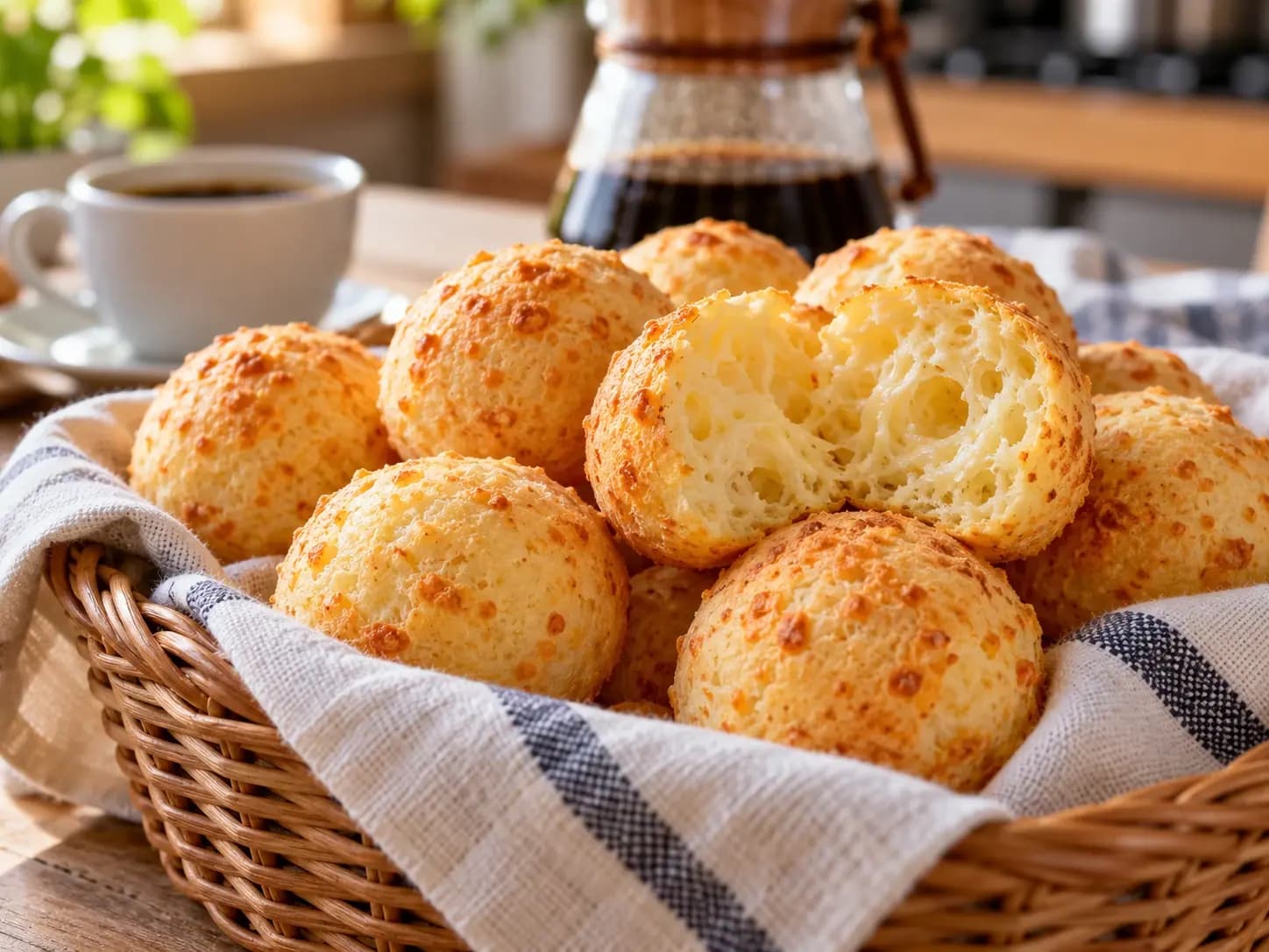 O que Fazer Quando o Pão de Queijo Fica Duro: foto do prato pronto