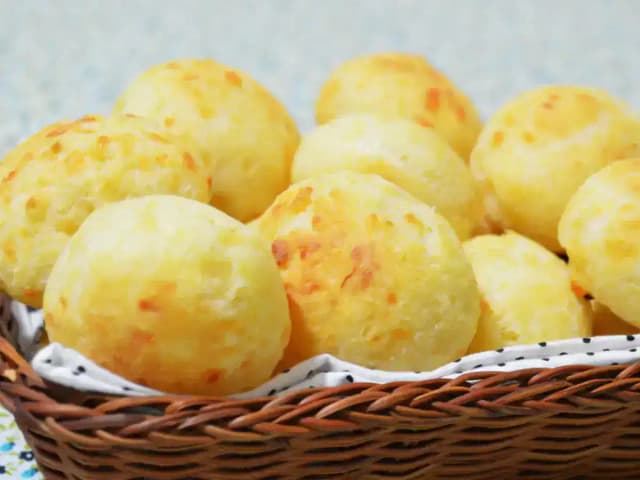 Pãozinho de Tapioca com Queijo: prato pronto