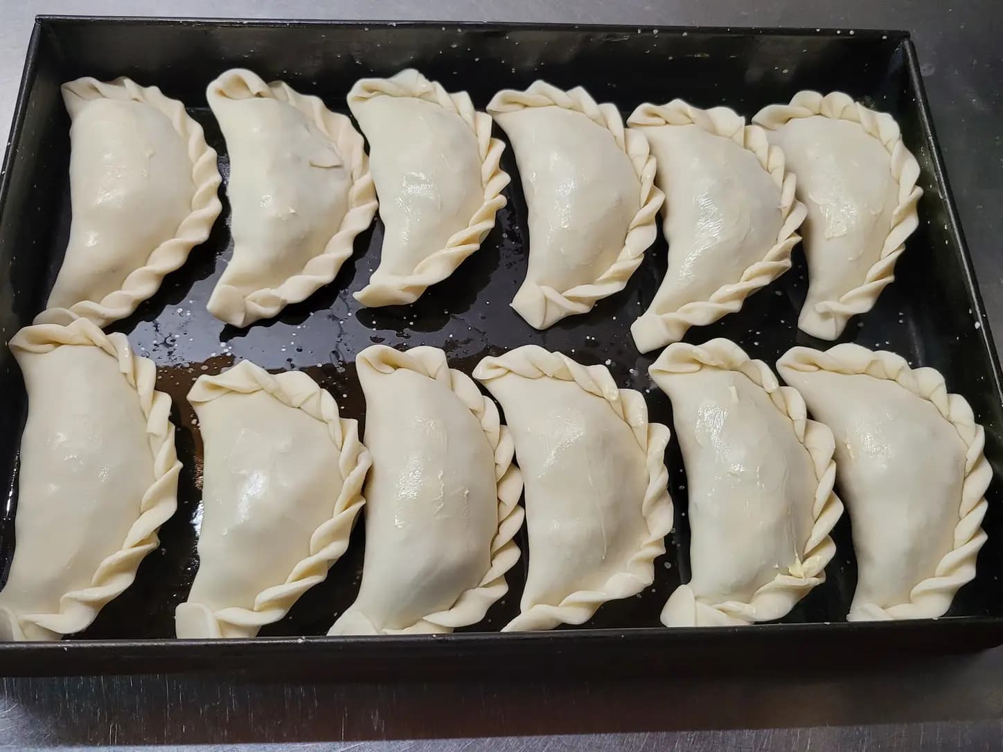Pastel Assado de Ricota com Espinafre: foto do prato pronto