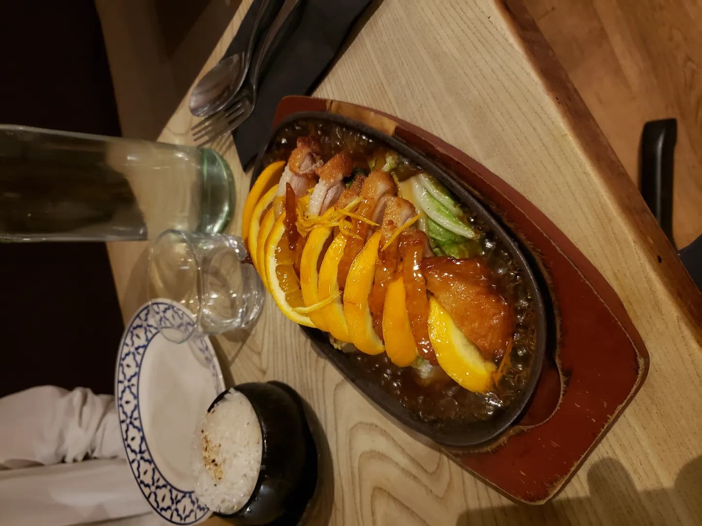 Pato Agridoce com Vinho e Ervas: foto do prato pronto