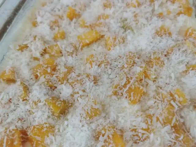 Pavê de Pêssego Clássico: prato pronto
