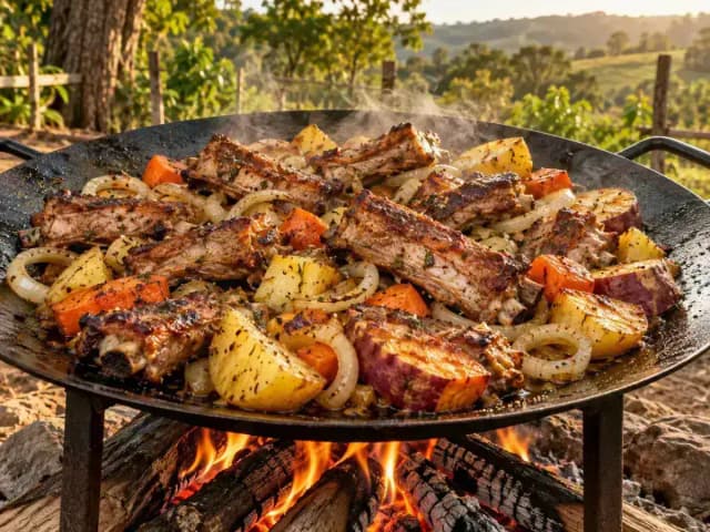 Melhor Carne para Disco de Arado: Contrafilé, Alcatra e Costela: prato pronto
