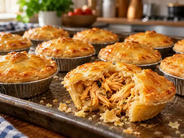 Empadinha de Frango: 100 Unidades, Massa e Recheio Fácil: prato pronto