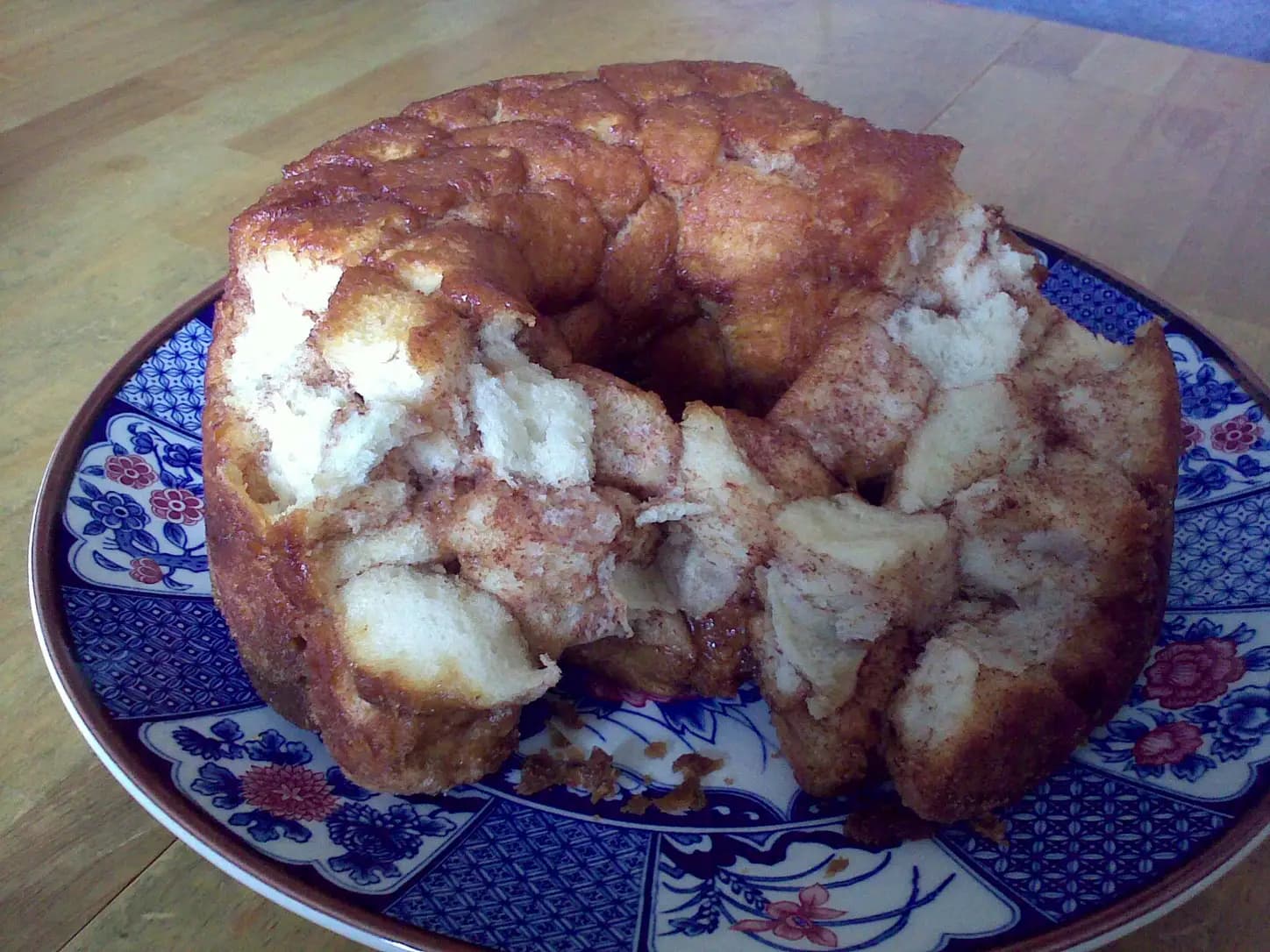 Rosca Doce com Açúcar e Canela: Receita Macia de Monkey Bread: foto do prato pronto