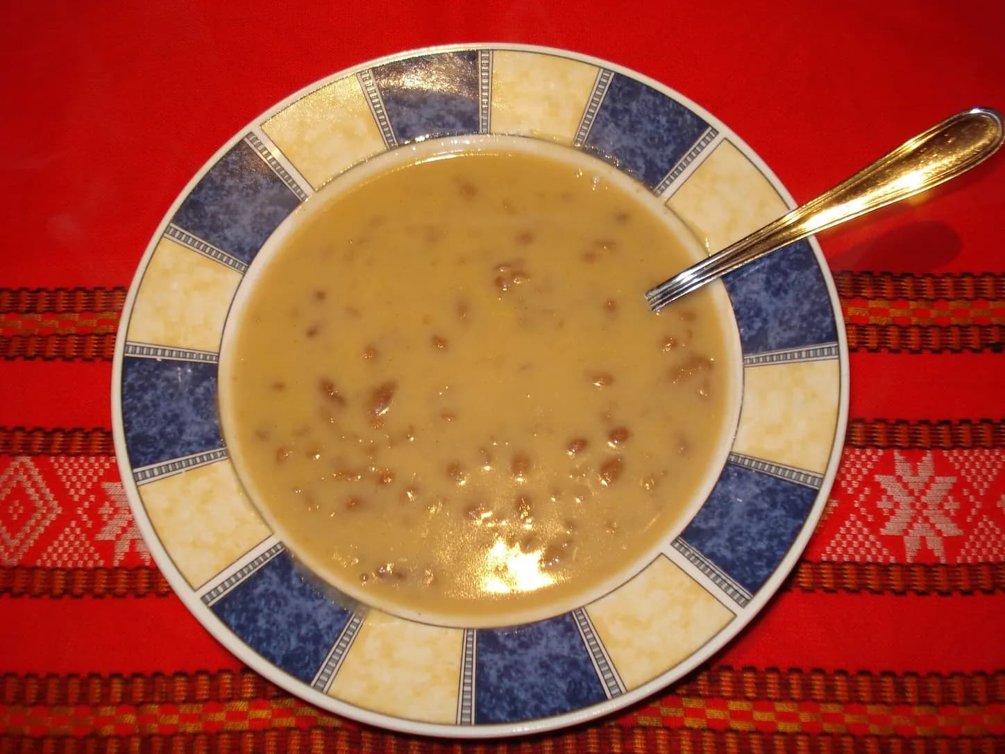 Sopa de Feijão Cremosa: 600 g de Feijão Pronta em 30 Min: foto do prato pronto