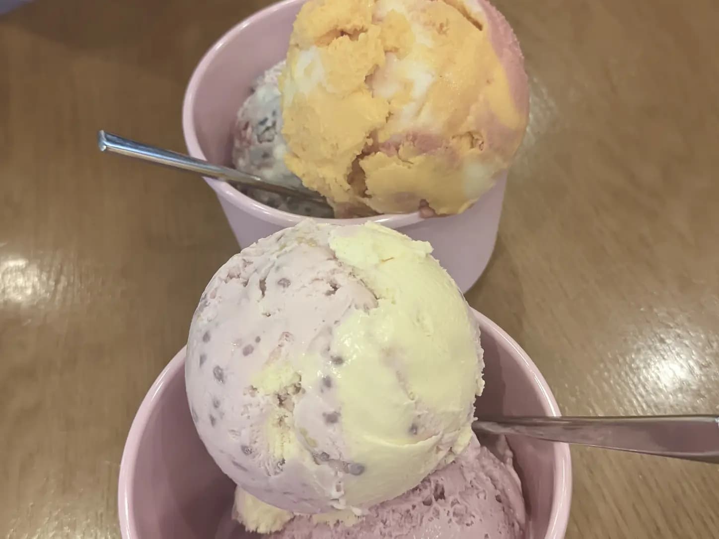 Sorvete de Morango e Cream Cheese Cremoso: foto do prato pronto