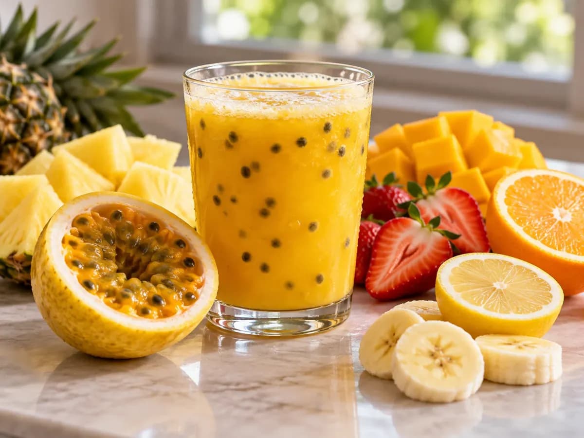 Suco de Maracujá: Frutas que Combinam e Receita Base: foto do prato pronto