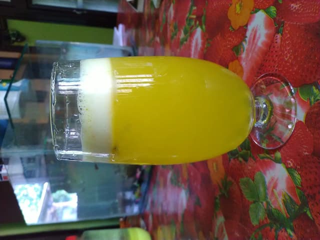 Suco de Maracujá sem Liquidificador: prato pronto