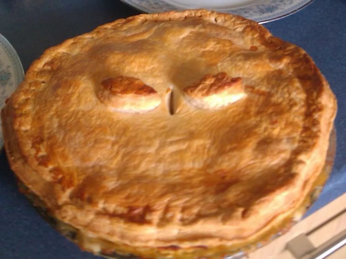 Torta de Frango de Liquidificador Cremosa: Receita Fácil: foto do prato pronto