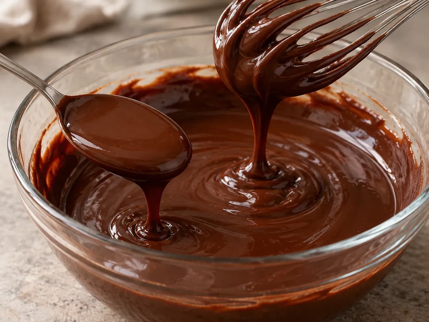 Ganache de Chocolate com Creme de Leite: Proporção 1:1: foto do prato pronto