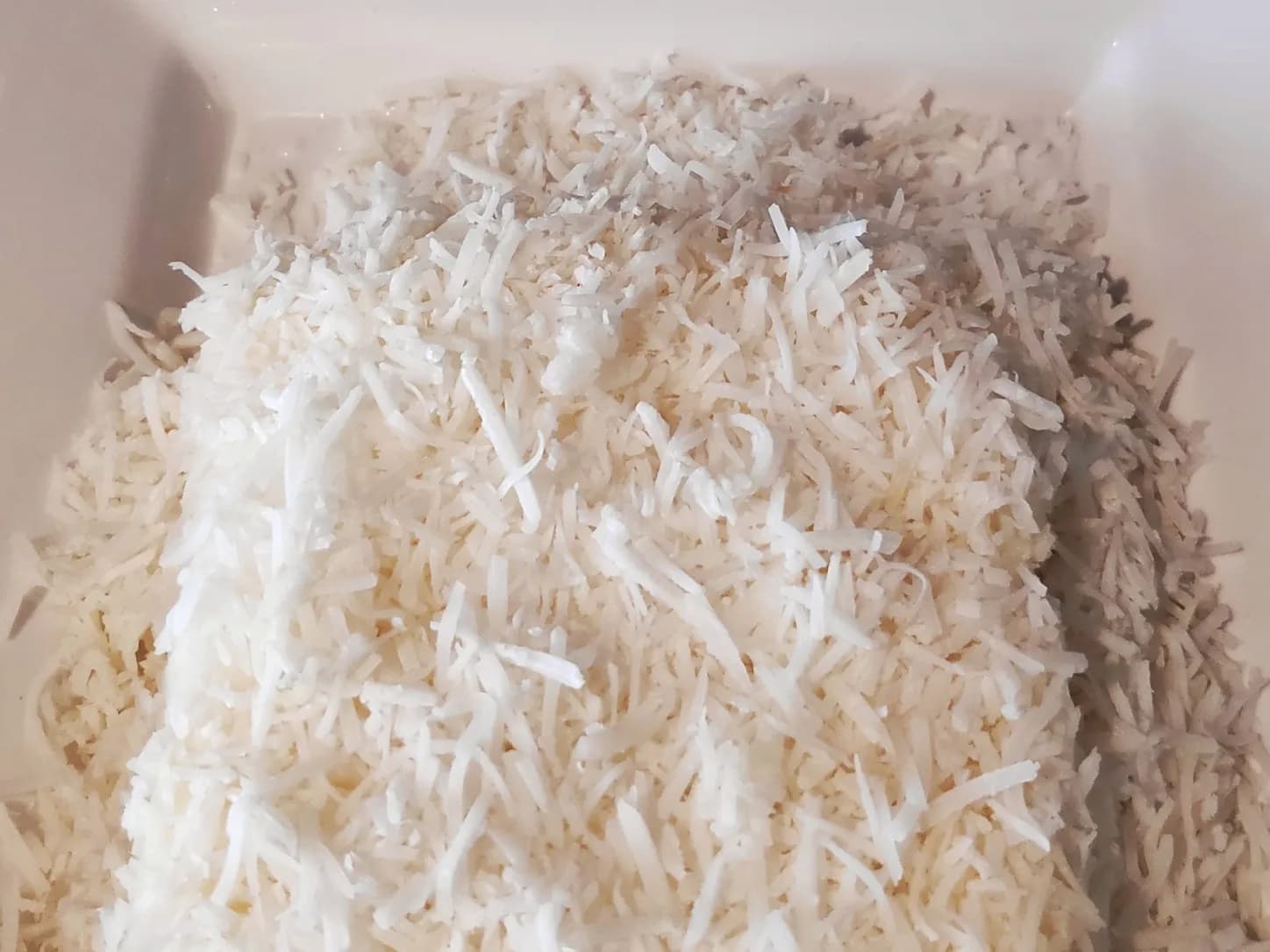 Cuscuz de Tapioca Simples: foto do prato pronto