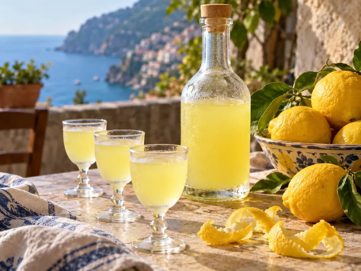 Limoncello Caseiro: foto do prato pronto