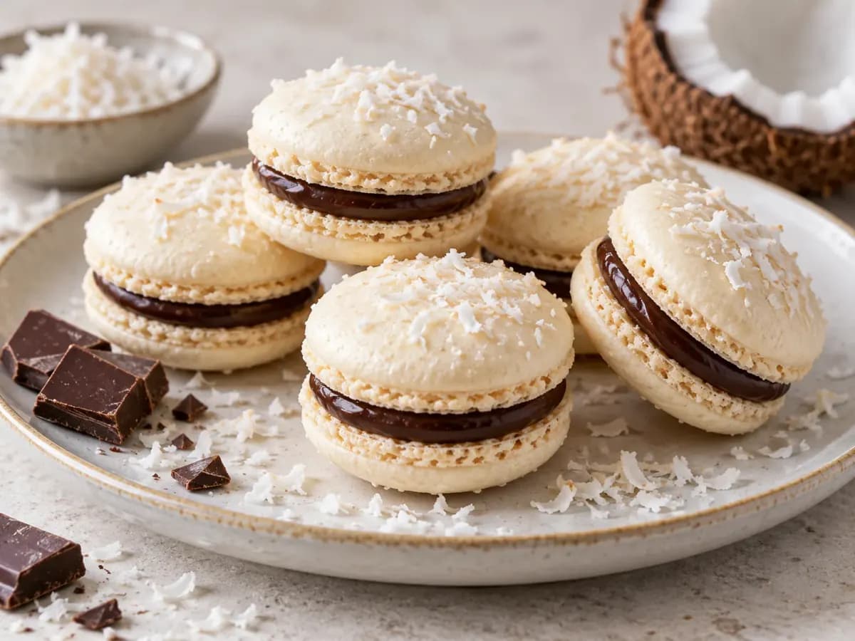 Macarons sem Farinha de Amêndoas: foto do prato pronto