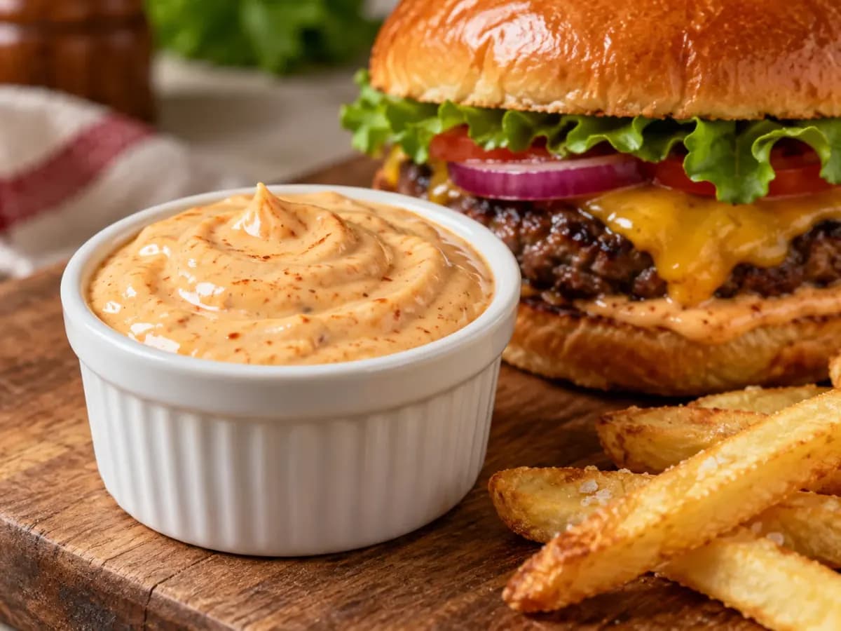 Molho Big Tasty Caseiro: Receita Fácil: foto do prato pronto