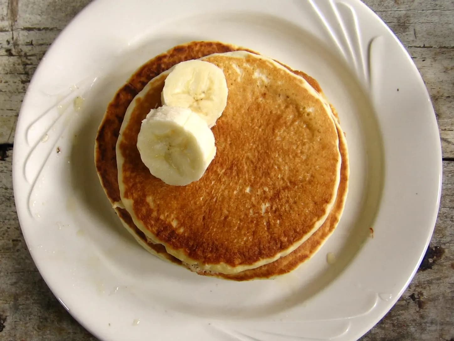Panqueca de Banana e Ovo com 2 Ingredientes: foto do prato pronto