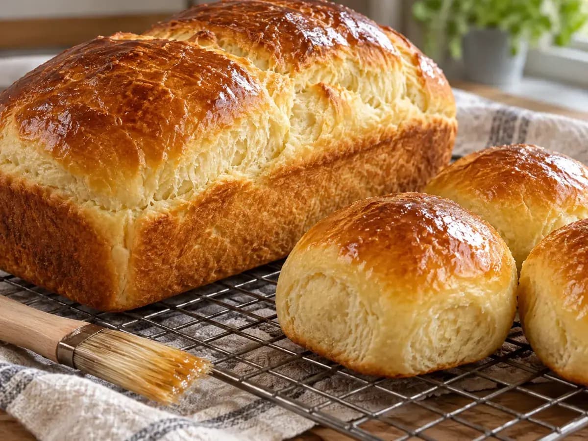 Pão Caseiro: Quando Pincelar Antes de Assar: foto do prato pronto