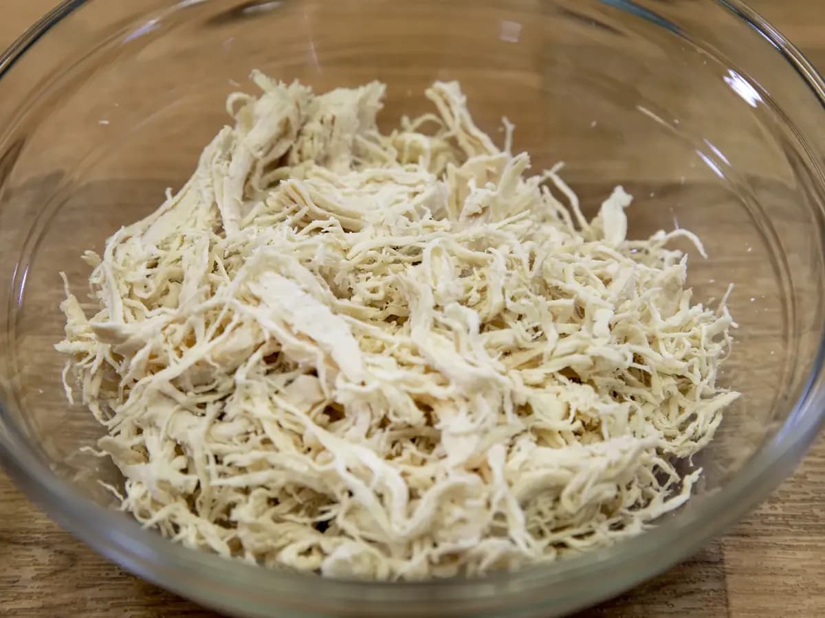 Sanduíche natural de frango com iogurte: foto do prato pronto