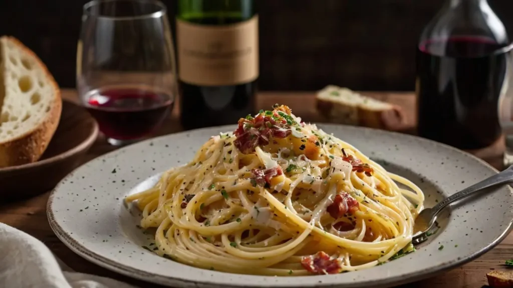 Espaguete à Carbonara