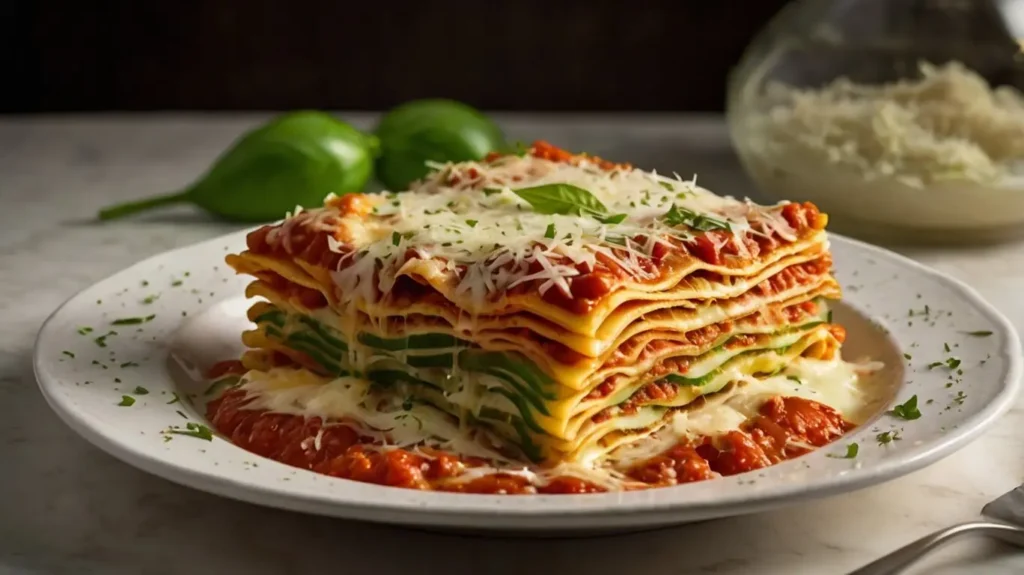 Lasanha Vegetariana de Abobrinha