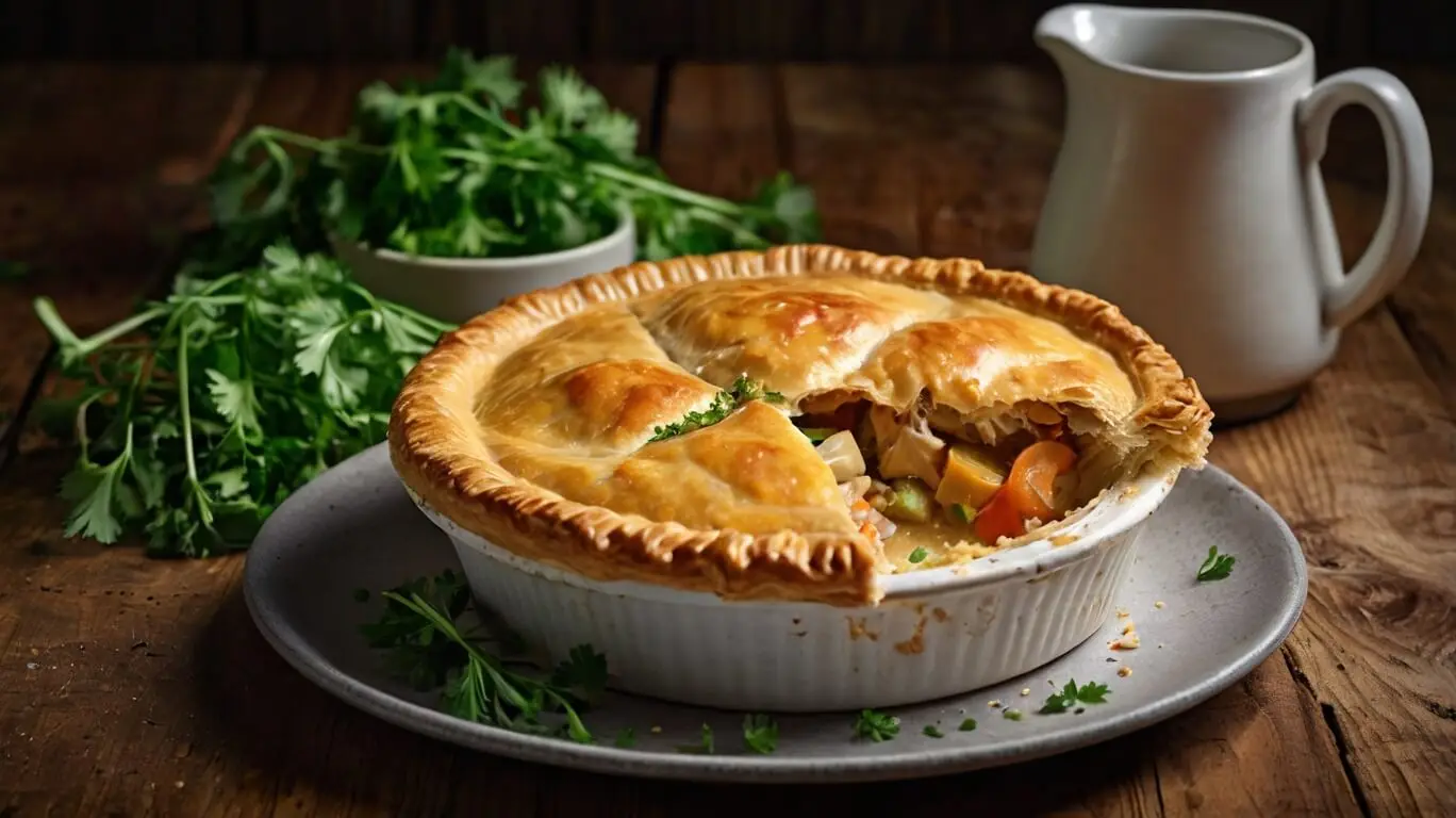 Torta de Frango Cremosa