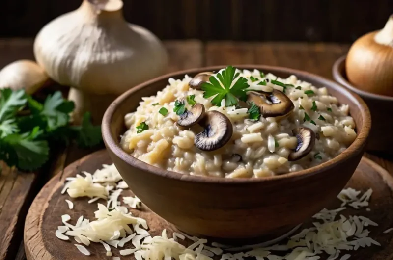 Risoto de Cogumelos Cremoso