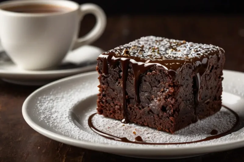 Brownie Vegano de Chocolate