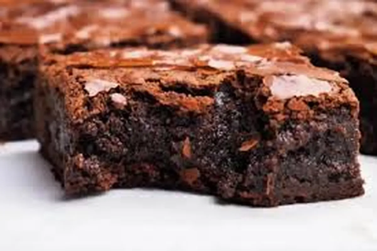 Brownie com farinha de trigo com fermento